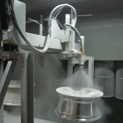 汽车铝轮毂喷涂机器人